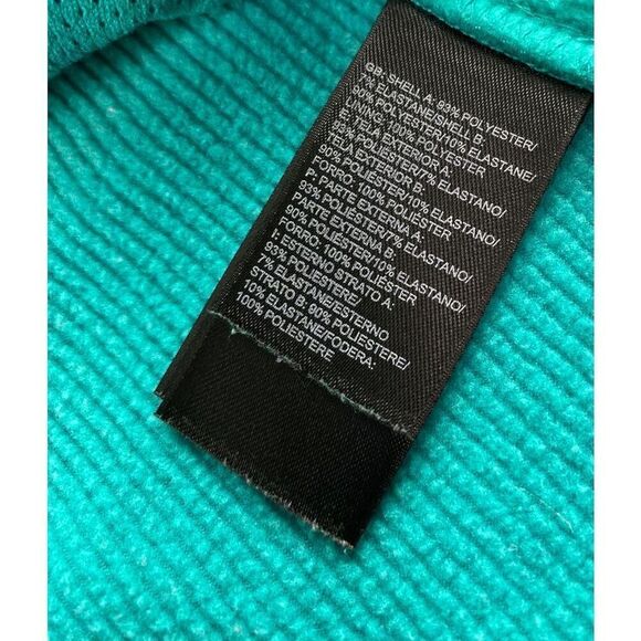 The North Face Castle Crag Hooded Full Zip Jacket Womens Small Green BP0243 - Picture 7 of 9